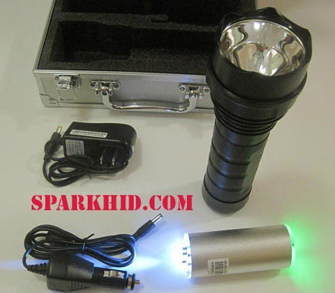 HID Xenon Flashlight 3200lm 35w 2200mah